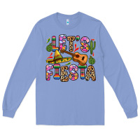 Colony Blue let s fiesta Long Sleeve Tee - Zillion Design Studio
