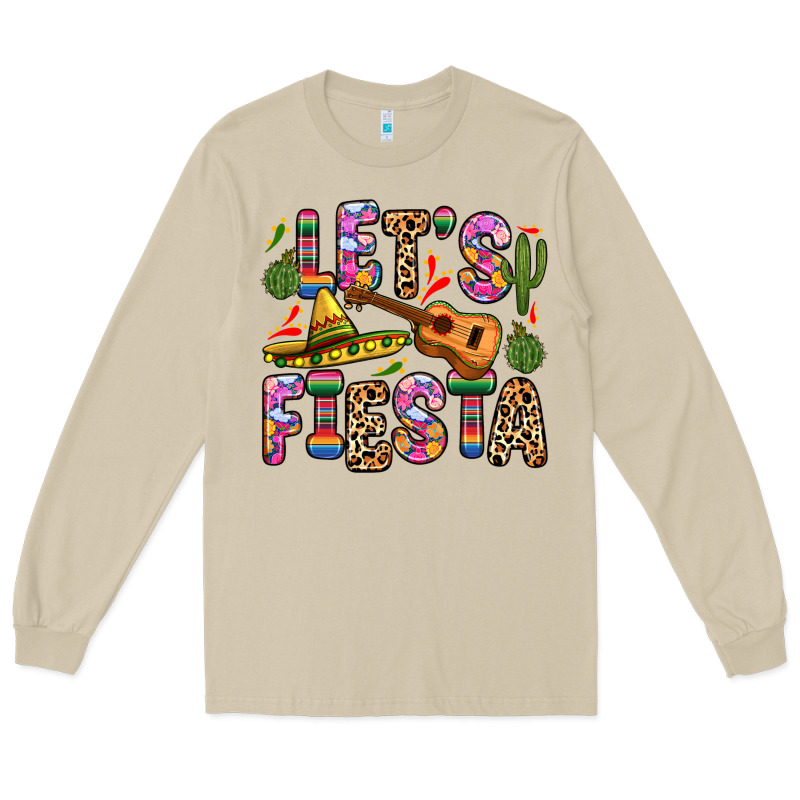 Let S Fiesta Long Sleeve Tee by Zillion Design Studio | Teevron