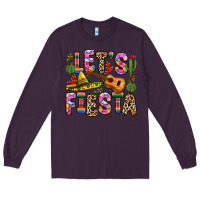 Plum let s fiesta Long Sleeve Tee - Zillion Design Studio