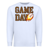 White game day baseball Premium Sweatshirt - JahusDesignShop