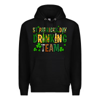 Black st patricks day drinking team Premium Hoodie - AdoDesignShop