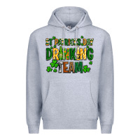 Heather Grey st patricks day drinking team Premium Hoodie - AdoDesignShop