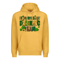 Mustard st patricks day drinking team Premium Hoodie - AdoDesignShop