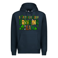 Navy st patricks day drinking team Premium Hoodie - AdoDesignShop