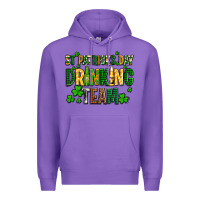 Purple st patricks day drinking team Premium Hoodie - AdoDesignShop
