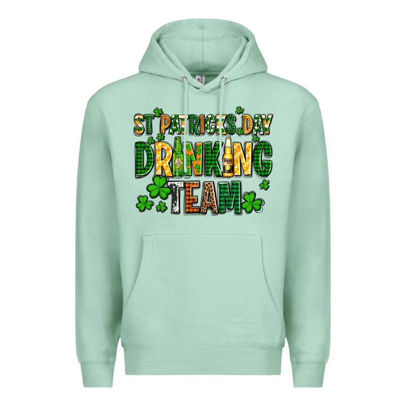 St Patricks Day Drinking Team Premium Hoodie by AdoDesignShop | Teevron