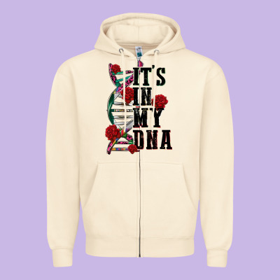 Its In My Dna Zipper Hoodie Designed By Cts Tumbler Store