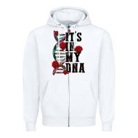 White its in my dna Zipper Hoodie - CTS Tumbler Store