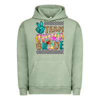 Pigment Oil Green team third grade Urban Hoodie - NancyCooperArtShop
