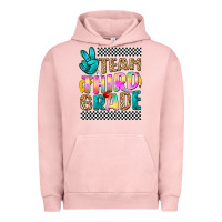Pigment Salmon team third grade Urban Hoodie - NancyCooperArtShop