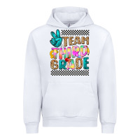 White team third grade Urban Hoodie - NancyCooperArtShop
