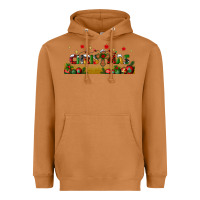 Meerkat christmas with christmas cross libbey glass Heavyweight Hoodie - BundleAndBundleShop
