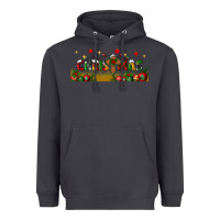 Smoke christmas with christmas cross libbey glass Heavyweight Hoodie - BundleAndBundleShop