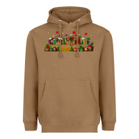 Toasted Coconut christmas with christmas cross libbey glass Heavyweight Hoodie - BundleAndBundleShop