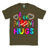 Army Green free mom hugs Classic Tee - Zillion Design Studio