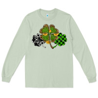Matcha st patricks day shamrock gold Long Sleeve Tee - RanaPortraitStore