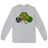 Moon Dust st patricks day shamrock gold Long Sleeve Tee - RanaPortraitStore