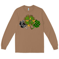 Toasted Coconut st patricks day shamrock gold Long Sleeve Tee - RanaPortraitStore