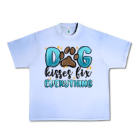Grape Ice dog kisses fix everything Urban Heavy Tee - MaliasSmallBusiness