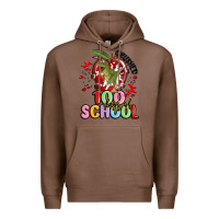 Chestnut crushed 100 days of school Premium Hoodie - MaliasSmallBusiness