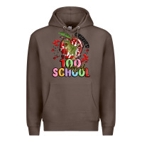 Coffee crushed 100 days of school Premium Hoodie - MaliasSmallBusiness
