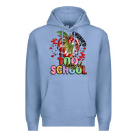 Colony Blue crushed 100 days of school Premium Hoodie - MaliasSmallBusiness