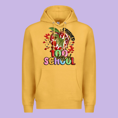 Crushed 100 Days Of School Premium Hoodie Designed By Maliassmallbusiness