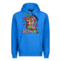 True Royal crushed 100 days of school Premium Hoodie - MaliasSmallBusiness