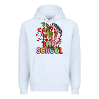 White crushed 100 days of school Premium Hoodie - MaliasSmallBusiness