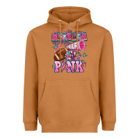 Meerkat in october we wear cheer pink football Heavyweight Hoodie - AdoDesignShop