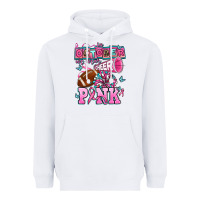 White in october we wear cheer pink football Heavyweight Hoodie - AdoDesignShop