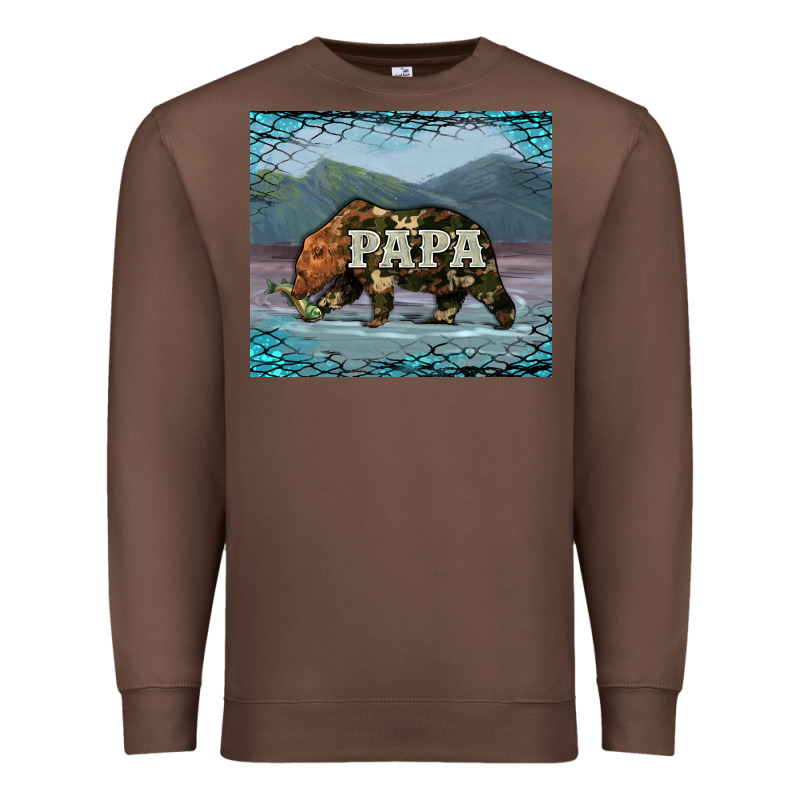 Papa Bear Tumbler Premium Sweatshirt by Artiststas | Teevron