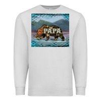 Dove Grey papa bear tumbler Premium Sweatshirt - Artiststas