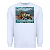 White papa bear tumbler Premium Sweatshirt - Artiststas