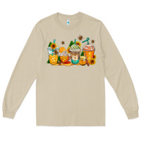Mushroom bumble bee coffee cups Long Sleeve Tee - AdoDesignShop