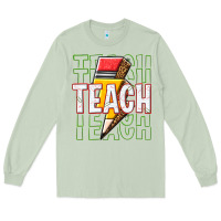Matcha teach Long Sleeve Tee - texasbilliewilder