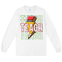 White teach Long Sleeve Tee - texasbilliewilder