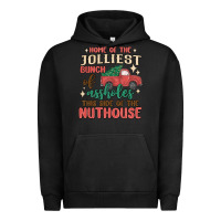 Pigment Black home of the jollıest bunch of assholes thıs sıd Urban Hoodie - MaliasSmallBusiness