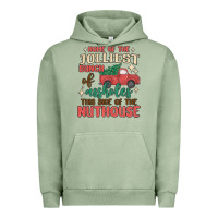 Pigment Oil Green home of the jollıest bunch of assholes thıs sıd Urban Hoodie - MaliasSmallBusiness