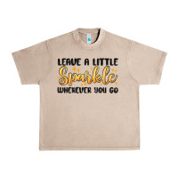 French Oak leave a little sparkle wherever you go Urban Heavy Tee - MaliasSmallBusiness