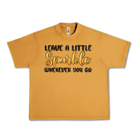 Peanut Butter leave a little sparkle wherever you go Urban Heavy Tee - MaliasSmallBusiness