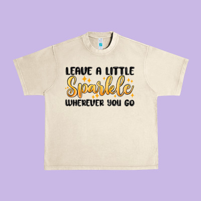 Urban Heavy Tee leave a little sparkle wherever you go