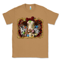 Toasted Coconut heifer cow christmas western background Classic Tee - RanaPortraitStore