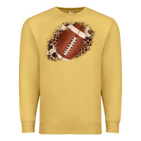 Antique Gold football cowhide leopard patch Premium Sweatshirt - JahusDesignShop