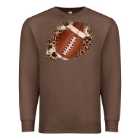 Chestnut football cowhide leopard patch Premium Sweatshirt - JahusDesignShop