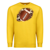 Lemon football cowhide leopard patch Premium Sweatshirt - JahusDesignShop