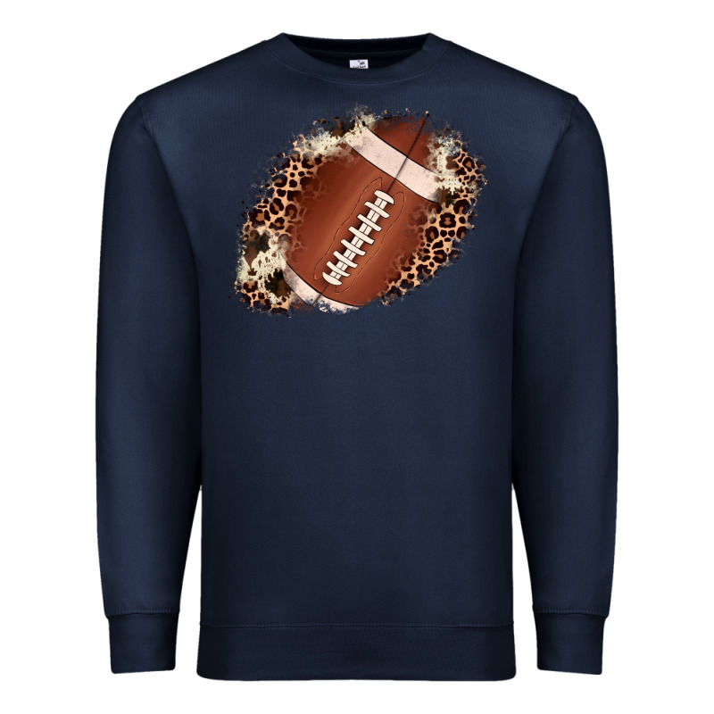 Football Cowhide Leopard Patch Premium Sweatshirt by JahusDesignShop | Teevron