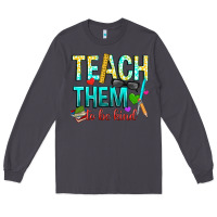 Smoke teach them to be kind Long Sleeve Tee - texasbilliewilder