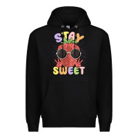 Black stay sweet Premium Hoodie - MaliasSmallBusiness