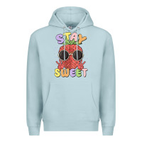 Blue Mist stay sweet Premium Hoodie - MaliasSmallBusiness